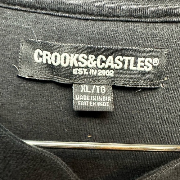 Crooks & Castle Longsleeve sz XL - Picture 4 of 6